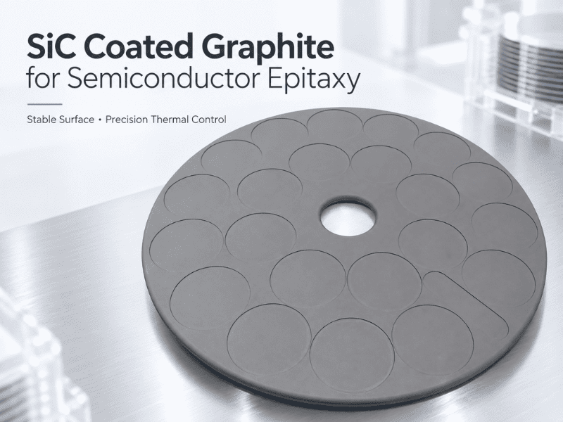 De ce este acoperit cu grafit cu carbură de siliciu pentru epitaxia semiconductoare?