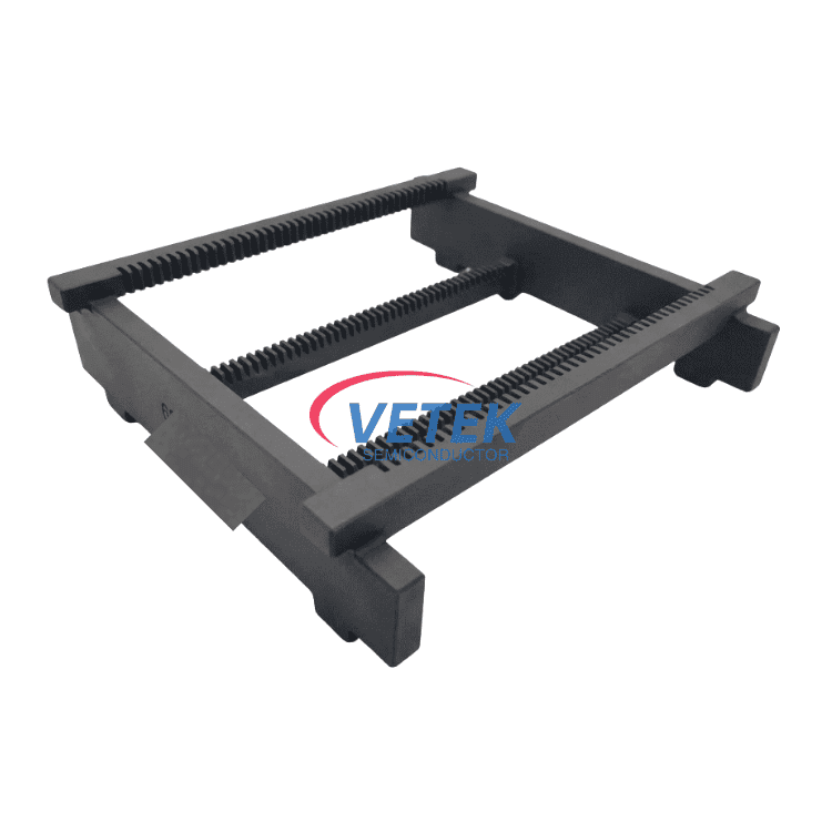 Barcă de napolitană acoperită cu CVD SiC de înaltă puritate