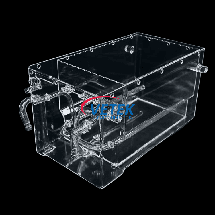 Baie de cuarț de înaltă puritate