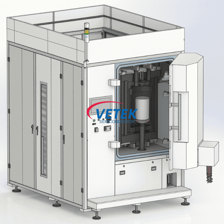 Cuptor de creștere a cristalelor SiC de încălzire cu rezistență de dimensiuni mari
