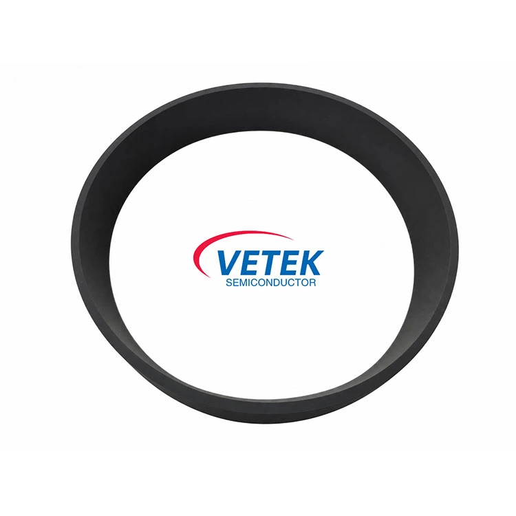 Inel de grafit acoperit cu carbon pirolitic (PyC).